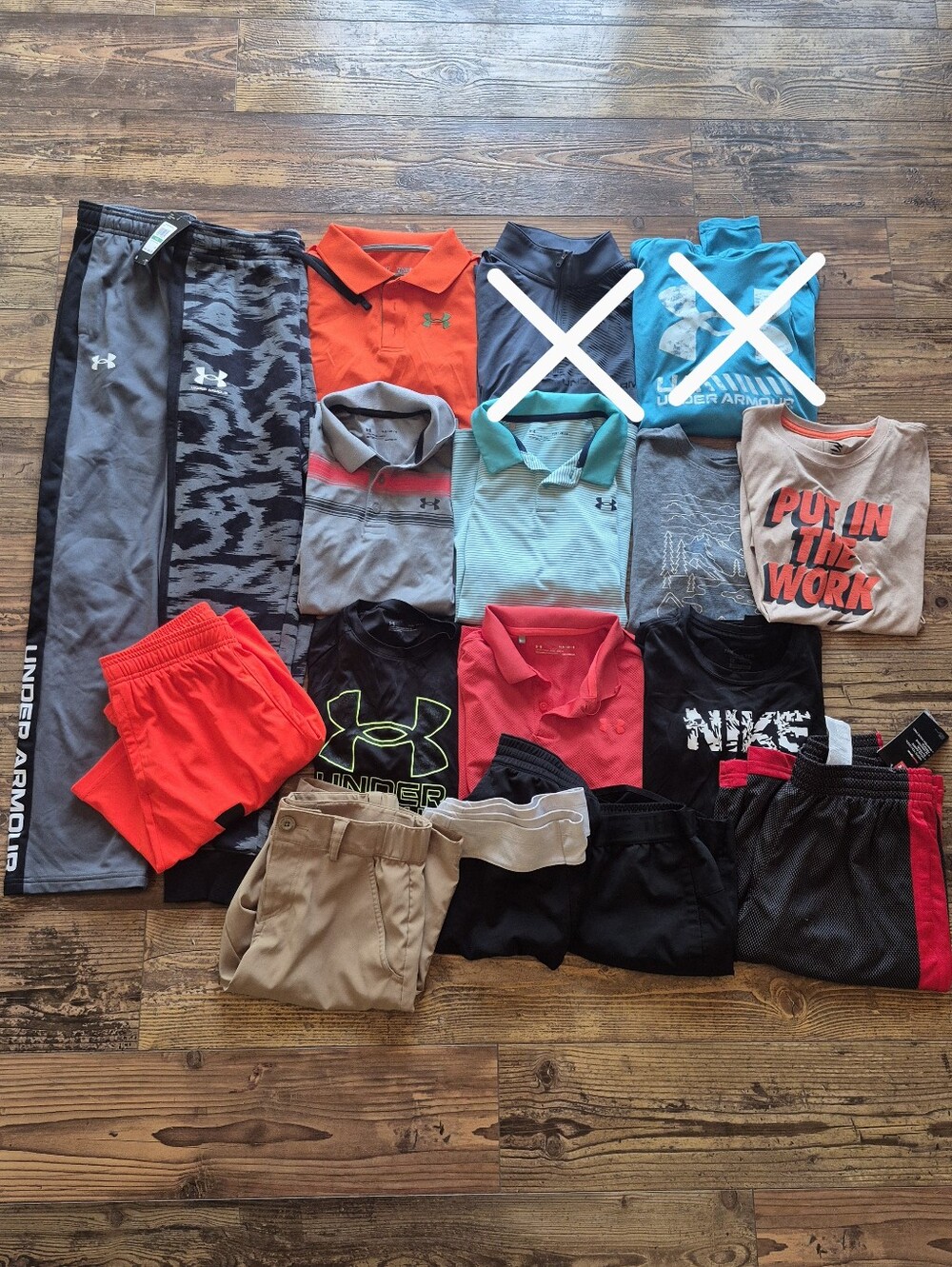 Boys Size Large Under Armour Clothing Lot